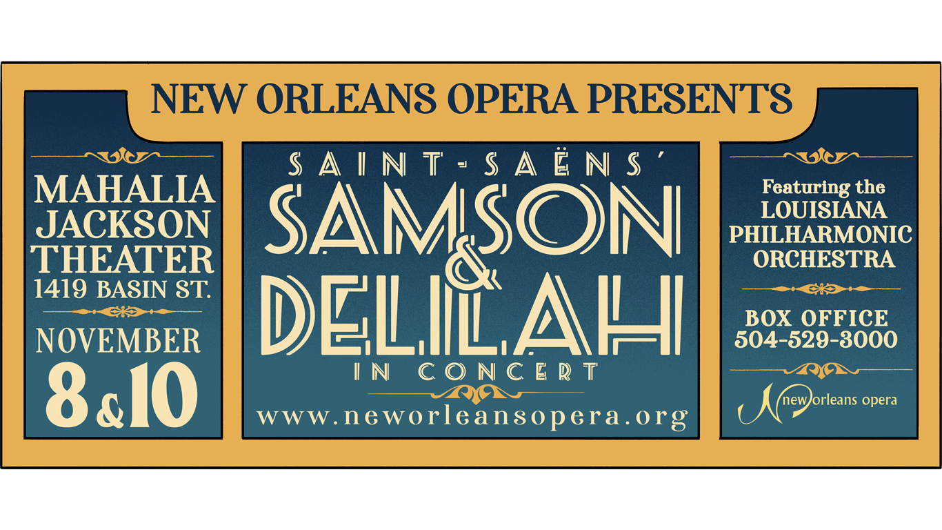 Samson and Delilah, In Concert